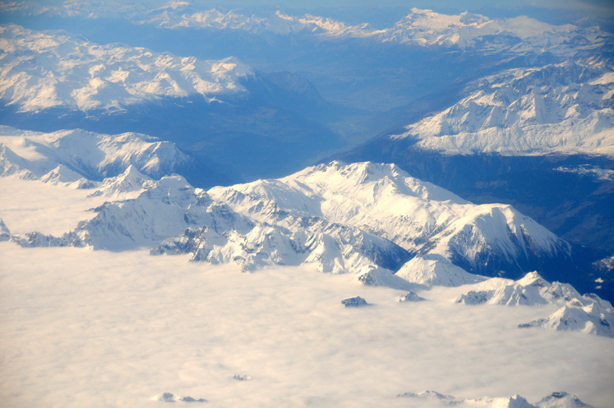 L'' Oberland bernese dall'' alto.